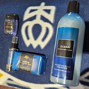 Ocean Aroma Bed and Bath Combo for a Man